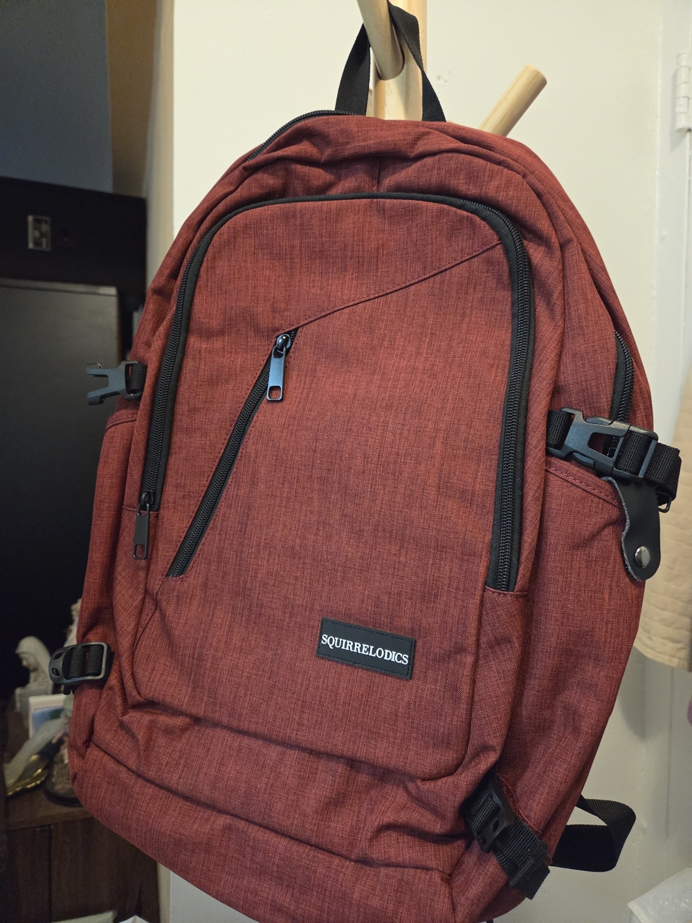 Men’s Red Travel Backpack